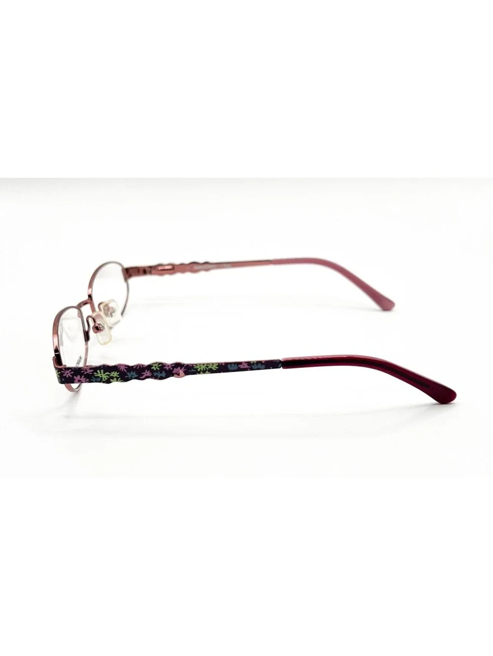 Marchon Nyc Layla 667 Strawberry Burst Authentic Eyeglasses 45-17-125